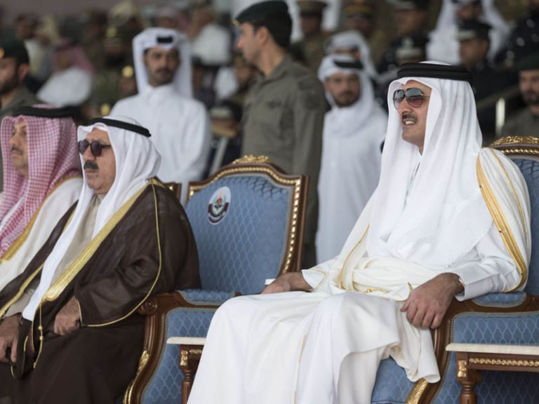مع سمو الأمير الشيخ تميم بن حمد آل ثاني - أمير دولة قطر