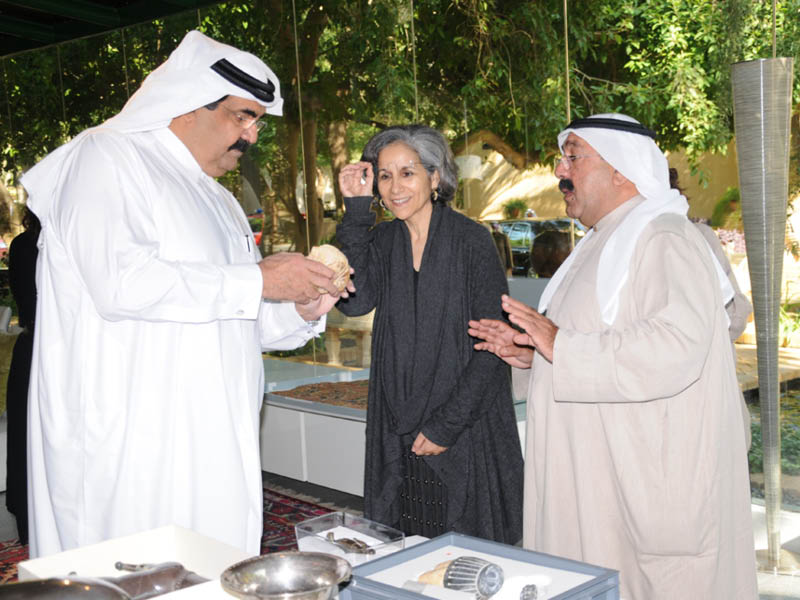 ناصر وحصة مع سمو الشيخ حمد بن خليفة آل ثاني - أمير قطر